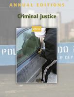 Annual Editions: Criminal Justice 09/10 0078127653 Book Cover