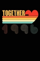 Together Since 1996: 24th Anniversary Valentine's Day, Valentines Notebooks Gifts, Lined Journal Notebook, Love Funny Valentines Day Gifts for Her or ... for Husband, for Girlfriend for boyfriend. 166159252X Book Cover