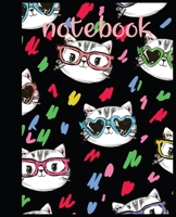 Notebook: cat lovers or for those who just love a cute and artistic cover design book for notebook 1660860288 Book Cover