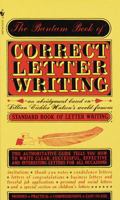 Bantam Book of Correct Letter Writing 0553270869 Book Cover