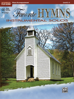 Favorite Hymns Instrumental Solos: Piano Acc., Book & CD 0739071823 Book Cover