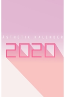 �sthetik Kalender 2020: Terminplaner 2020 und Wochenkalender 2020 mit Notizheft Spalten und Buchkalender in A5, �sthetik Vaporwave Stil 1676777318 Book Cover