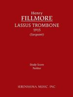 Lassus Trombone: Study score 1608740846 Book Cover