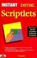 Instant Scriptlets (Instant) 186100138X Book Cover