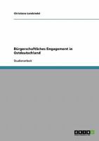 B�rgerschaftliches Engagement in Ostdeutschland 3638650367 Book Cover