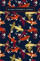 My Daily Planner & Journal: Undated Start Anytime Productivity Organizer | Minimalist Layout with Goal Prompts | Zen Koi Fish cover (Daily Planners & Organizer Pads) 1697403174 Book Cover