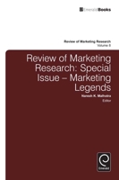 Review of Marketing Research: Special Issue - Marketing Legends 0857248979 Book Cover