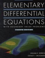 Elementary Differential Equations with Boundary Value Problems, Fourth Edition 0673985555 Book Cover