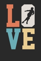 Notebook Journal: Roller Skating 6x9 Dot Grid 120 Pages 1671115996 Book Cover