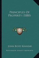 Principles of Property 1165675528 Book Cover