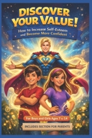 Discover your value ! How to increase self-esteem and become more confident: A pratical path for children aged 7 to 14 whit tales and stories of courage that instill self-confidence B0GWPW7NJD Book Cover