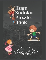 Huge Sudoku Puzzle Book: Easy To Hard 100 Sudoku Puzzles books with Kids favorite pictures. B08JB9TVZM Book Cover