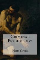Kriminal-Psychologie 1515299600 Book Cover