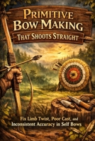 Primitive Bow Making That Shoots Straight: Fix Limb Twist, Poor Cast, and Inconsistent Accuracy in Self Bows B0GJZDSN48 Book Cover