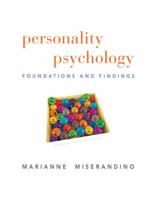 Personality Psychology: Foundations and Findings 0205738877 Book Cover