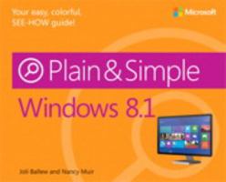 Windows 8.1 Plain & Simple 0735681279 Book Cover