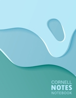 Cornell Notes Notebook: Pastel Green Cornell Note Taking Notebook System Large College Ruled for School, University, Work and Meetings with Example Page Outlining Method B083XVG7NX Book Cover