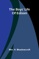 The Boys' Life Of Edison 9368399867 Book Cover