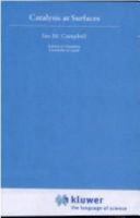 Catalysis at Surfaces 0412318806 Book Cover