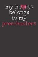 Notebook: Preschoolers Teacher Gift Pre-K Gift 1083063472 Book Cover