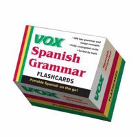 VOX Spanish Grammar Flashcards 0071771271 Book Cover