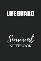 Lifeguard Survival Notebook: Small Undated Weekly Planner for Work and Personal Everyday Use Habit Tracker Password Logbook Music Review Playlist Diary Journal 1706342187 Book Cover