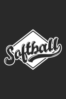 Softball: Softball Notebook Blank Line Sports Journal Lined with Lines 6x9 120 Pages Checklist Record Book Softball Lovers Take Notes Gift for ... Men Women Kids Christmas Gift for Softballer 1699136513 Book Cover