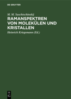 Ramanspektren Von Molekülen Und Kristallen 3112530179 Book Cover