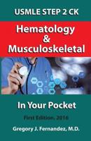 USMLE Step 2 Ck Musculoskeletal in Your Pocket: Musculoskeletal 1537224573 Book Cover