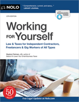 Working for Yourself: Law & Taxes for Independent Contractors, Freelancers & Gig Workers of All Types 1413329268 Book Cover