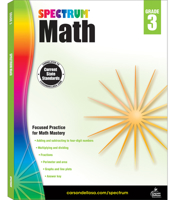Spectrum Math, Grade 3 (Spectrum) 0769636934 Book Cover
