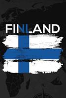 Finland Travel Journal: Small dot grid world book, notebook, diary for your holiday notes and memories or as travel gift 1076807283 Book Cover