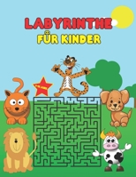 labyrinthe für kinder 4-10 jahre: Erstaunliche Labyrinthe für kluge Kinder (8,5 x 11) B09918J4PG Book Cover