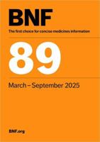 British National Formulary (BNF 89) March 2025 0857114875 Book Cover