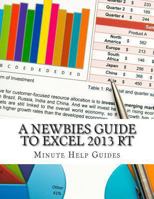 A Newbies Guide to Excel 2013 RT 1484150783 Book Cover