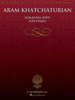 Sonatina (1959): Piano Solo 0793550084 Book Cover