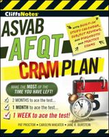 ASVAB AFQT Cram Plan (CliffsNotes) 0470598891 Book Cover