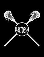 Lacrosse: Lacrosse Composition Blank Lined Notebook Diary for LAX Girls and Boys 1711955647 Book Cover