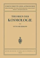 Theorien Der Kosmologie 3642493890 Book Cover