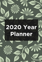 2020 Year Planner: 2020 year planner: 2020 Planner Weekly And Monthly: Cute flower cover design for planning the year 2020 | January 2020 through December 2020 | valentine gifts for friends and family 1655944045 Book Cover
