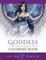 Goddess and Mythology Coloring Book 0994585225 Book Cover