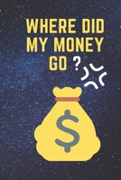 Where Did My Money Go: 2020 Personal Expense Tracker To Track and Organise Personal Finance 6x9 120 pages 1653186127 Book Cover