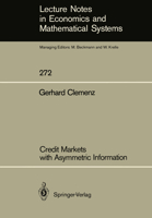 Credit Markets with Asymmetric Information 3540167781 Book Cover