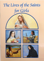 Lives of the Saints for Girls 0882714619 Book Cover