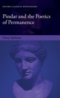 Pindar and the Poetics of Permanence 0198821271 Book Cover