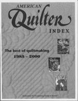 American Quilter Index 1574328077 Book Cover