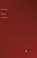 Poems: in large print 3368301284 Book Cover