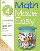 Math Made Easy: Fourth Grade Workbook (Math Made Easy) 0789457350 Book Cover
