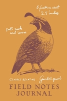 Field Notes Journal: California State Bird California Quail 1085928667 Book Cover
