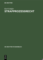 Strafprozeßrecht 3110067595 Book Cover